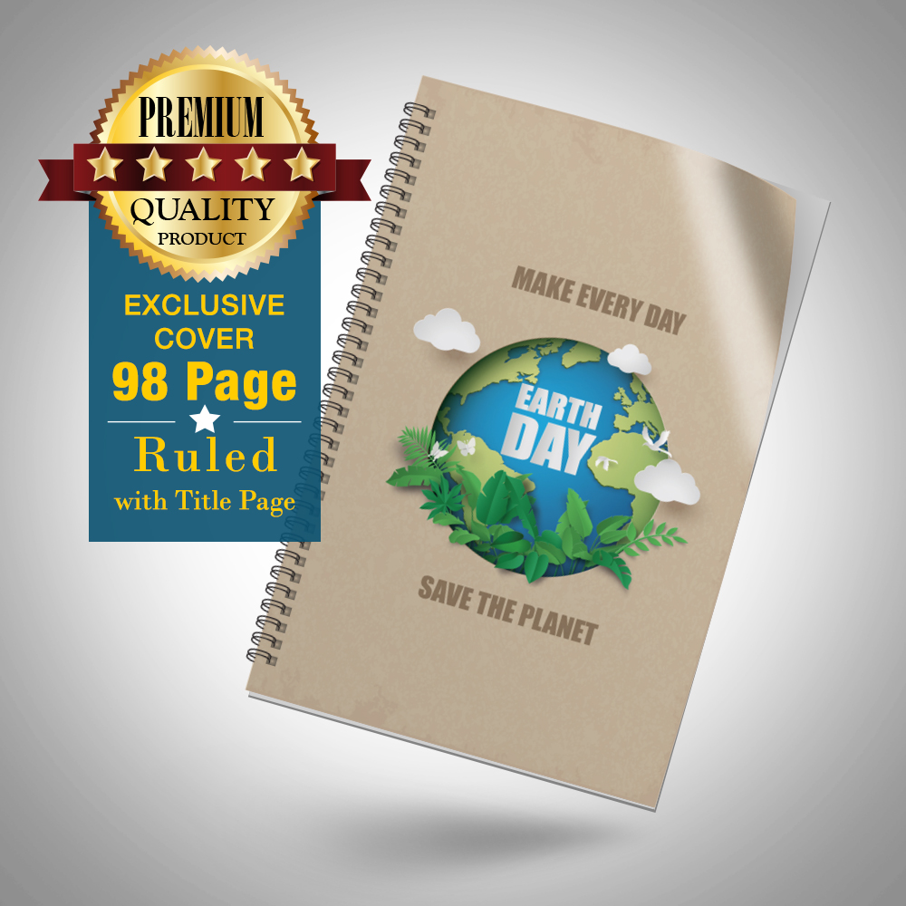 A5 Notebook - Earth Day
