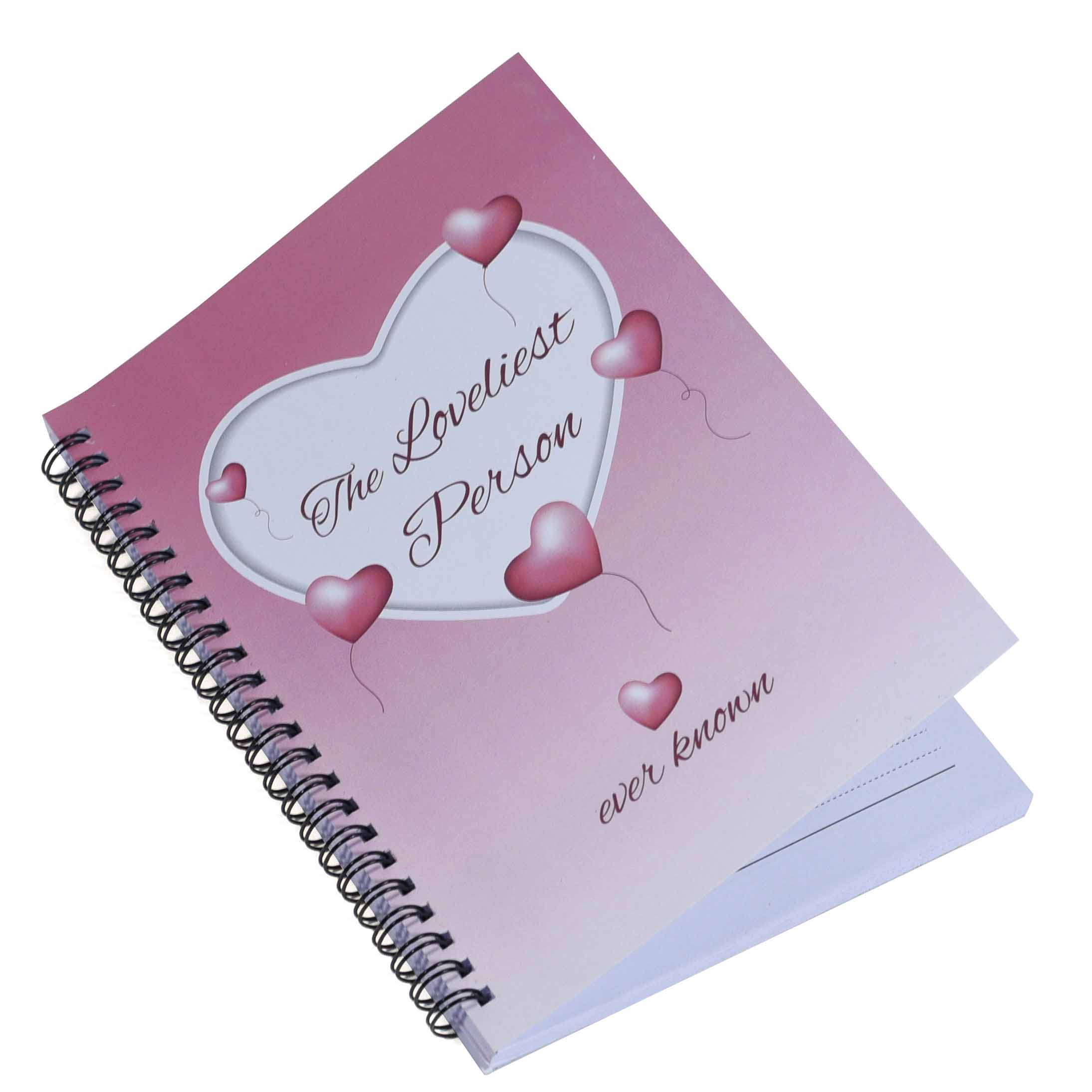 A5 Notebook - Love (Pack of 3)